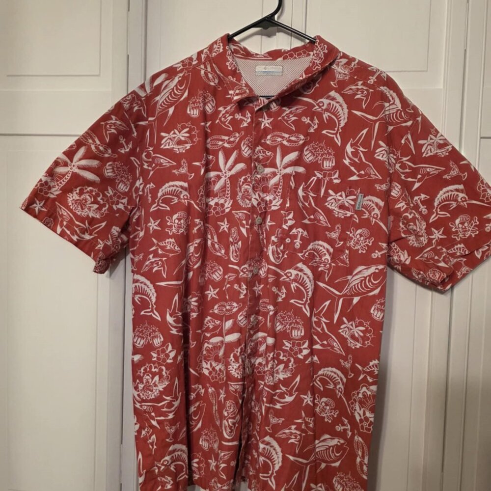 Columbia PFG fishing shirt